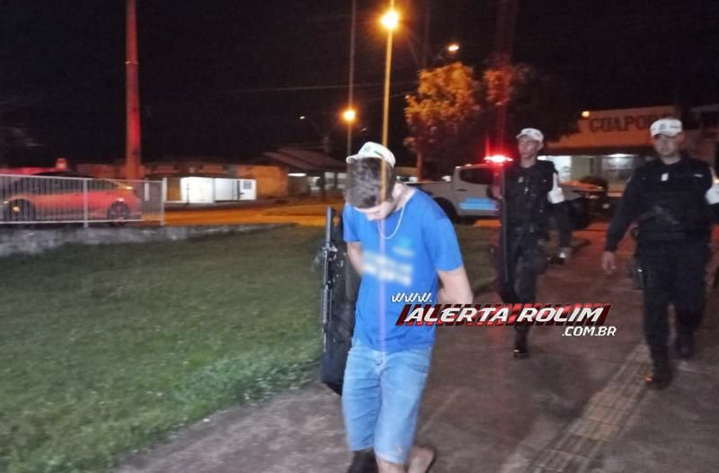 Delivery, acusado de roubo em Pimenta Bueno foi preso pela equipe da PTRAN da PM em Rolim de Moura; assista ao vídeo Delivery, acusado de roubo em Pimenta Bueno foi preso pela equipe da PTRAN da PM em Rolim de Moura; assista ao vídeo