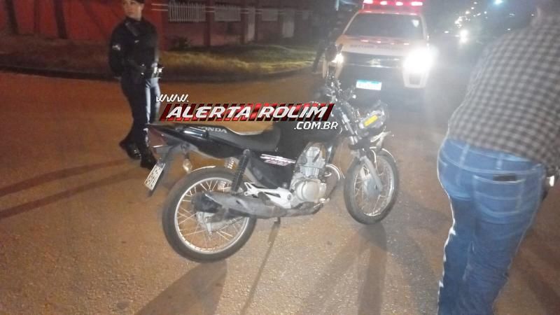 Motorista de carro fugiu do local após bater em moto em Rolim de Moura Motorista de carro fugiu do local após bater em moto em Rolim de Moura
