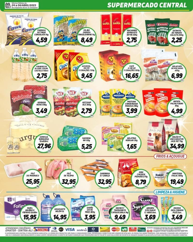 Promoção Supermercado Central, em Rolim de Moura Promoção Supermercado Central, em Rolim de Moura