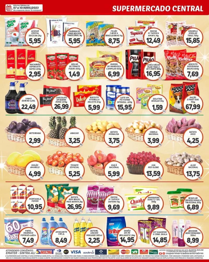 Promoção Supermercado Central, em Rolim de Moura Promoção Supermercado Central, em Rolim de Moura