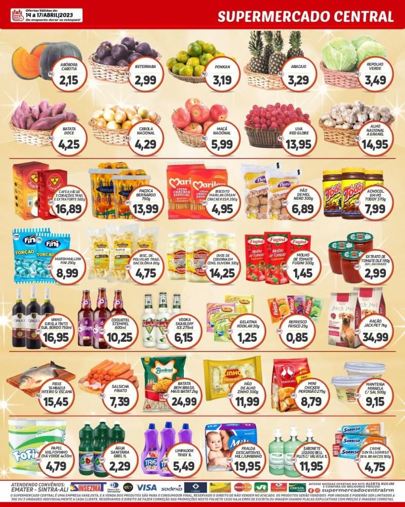 Promoção Supermercado Central, em Rolim de Moura Promoção Supermercado Central, em Rolim de Moura
