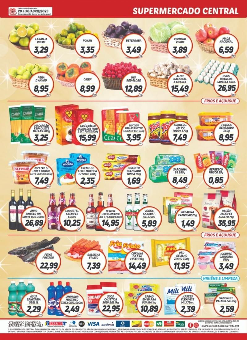 Promoção Supermercado Central, em Rolim de Moura Promoção Supermercado Central, em Rolim de Moura