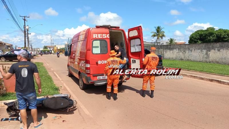 Primeiro acidente de trânsito desta sexta-feira foi registrado na Avenida Norte Sul em Rolim de Moura Primeiro acidente de trânsito desta sexta-feira foi registrado na Avenida Norte Sul em Rolim de Moura