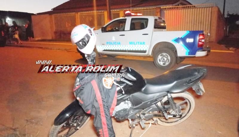 Colisão entre carro e moto foi registrada nesta tarde em Rolim de Moura Colisão entre carro e moto foi registrada nesta tarde em Rolim de Moura