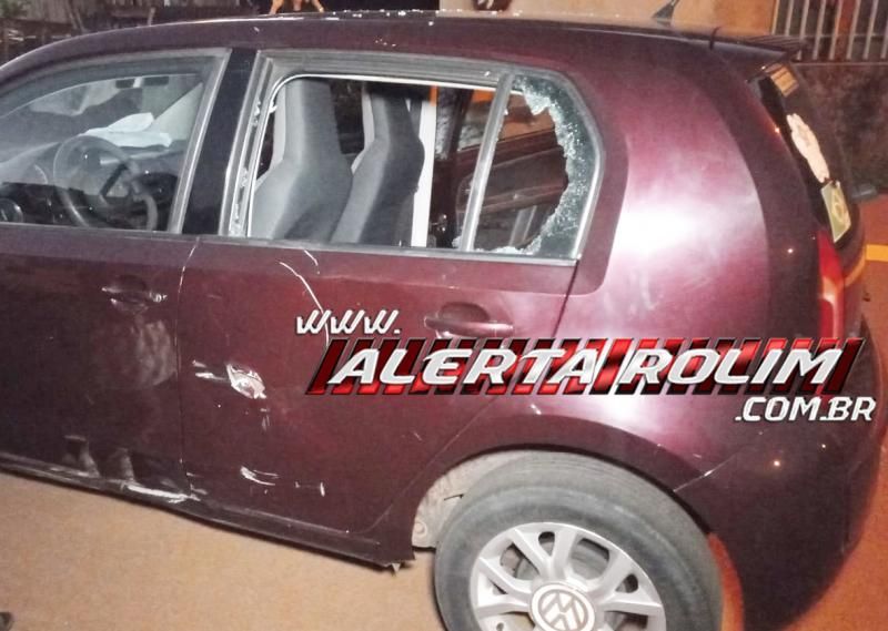 Colisão entre carro e moto foi registrada nesta tarde em Rolim de Moura Colisão entre carro e moto foi registrada nesta tarde em Rolim de Moura