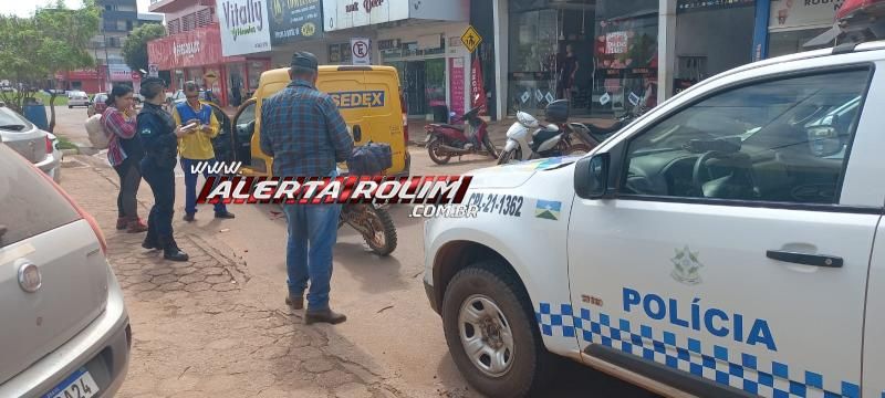Colisão traseira foi registrada pela PM nesta segunda-feira em Rolim de Moura Colisão traseira foi registrada pela PM nesta segunda-feira em Rolim de Moura