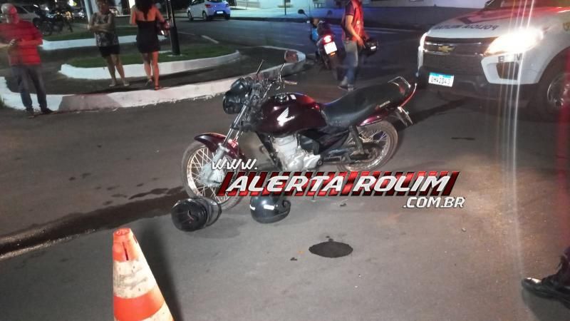 Mais uma colisão envolvendo carro e moto foi registrada nesta quarta-feira em Rolim de Moura Mais uma colisão envolvendo carro e moto foi registrada nesta quarta-feira em Rolim de Moura