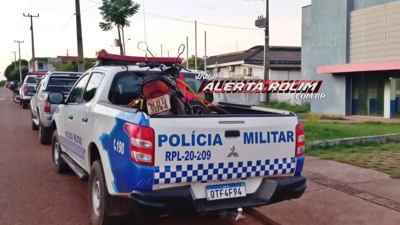 Moto furtada foi recuperada pela Polícia Militar em Nova Estrela Moto furtada foi recuperada pela Polícia Militar em Nova Estrela