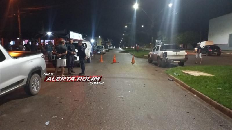 Motorista com sinais de embriaguez atingiu traseira de veículo, tentou fugir e bateu em outro carro logo em seguida em Rolim de Moura Motorista com sinais de embriaguez atingiu traseira de veículo, tentou fugir e bateu em outro carro logo em seguida em Rolim de Moura