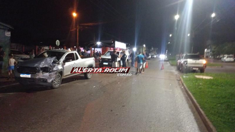 Motorista com sinais de embriaguez atingiu traseira de veículo, tentou fugir e bateu em outro carro logo em seguida em Rolim de Moura Motorista com sinais de embriaguez atingiu traseira de veículo, tentou fugir e bateu em outro carro logo em seguida em Rolim de Moura