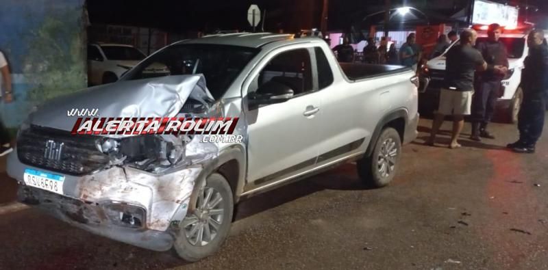 Motorista com sinais de embriaguez atingiu traseira de veículo, tentou fugir e bateu em outro carro logo em seguida em Rolim de Moura Motorista com sinais de embriaguez atingiu traseira de veículo, tentou fugir e bateu em outro carro logo em seguida em Rolim de Moura