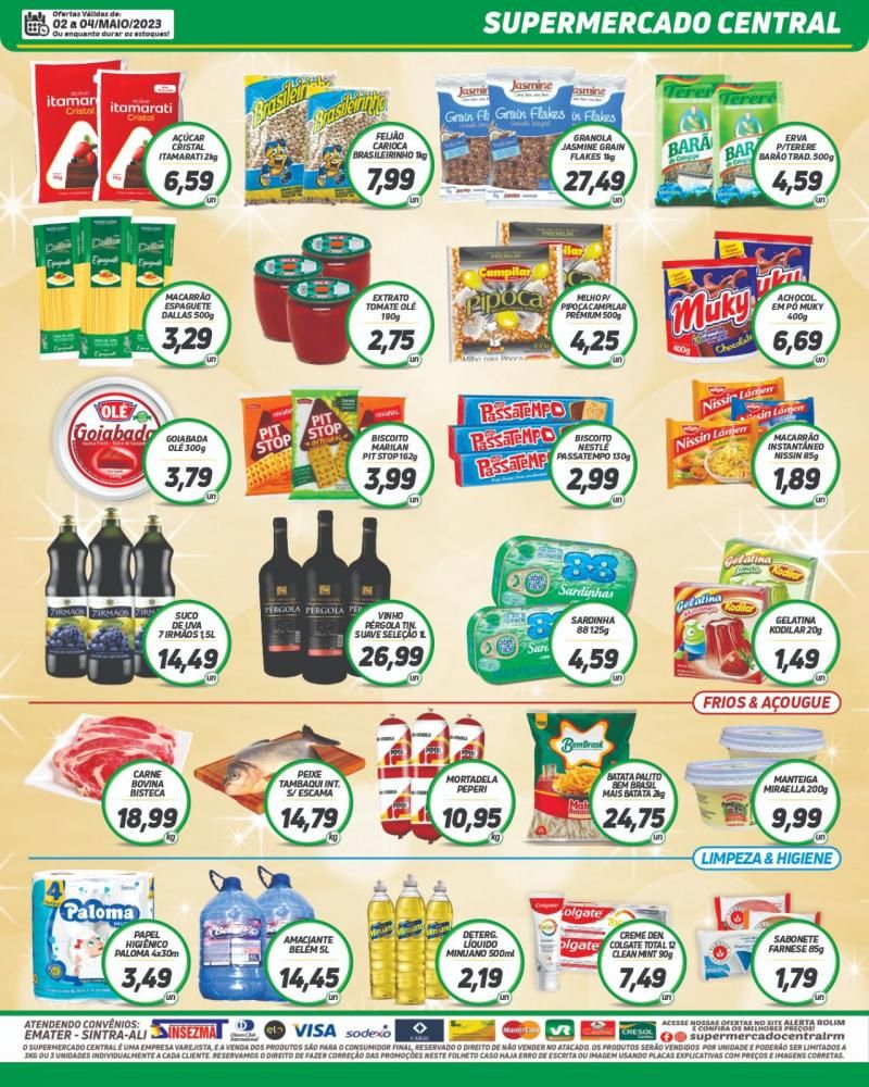 Promoção Supermercado Central, em Rolim de Moura Promoção Supermercado Central, em Rolim de Moura