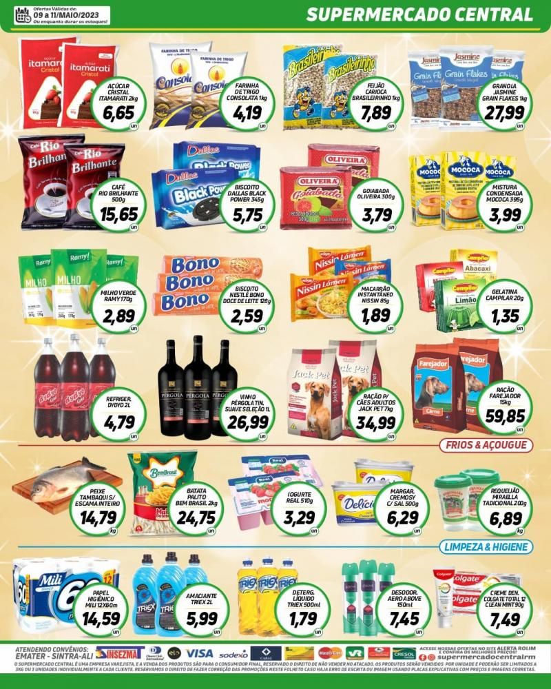 Promoção Supermercado Central, em Rolim de Moura Promoção Supermercado Central, em Rolim de Moura