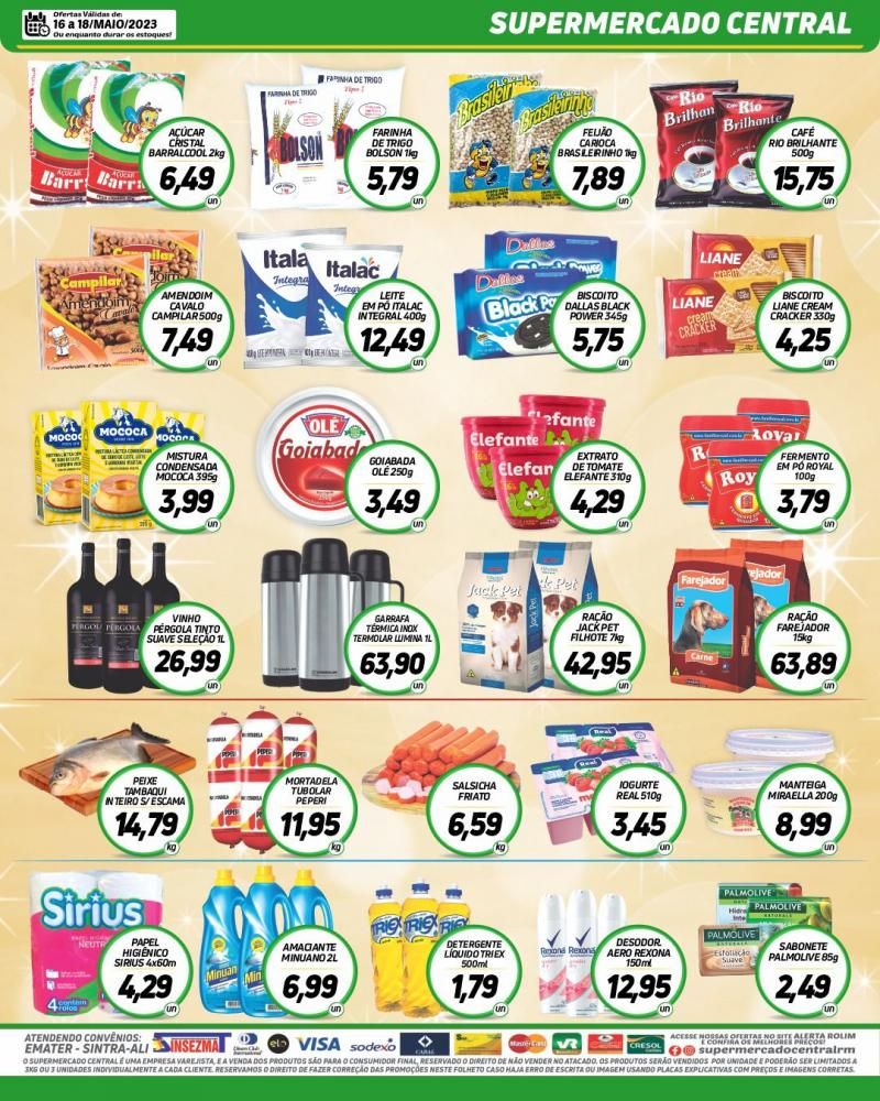 Promoção Supermercado Central, em Rolim de Moura Promoção Supermercado Central, em Rolim de Moura