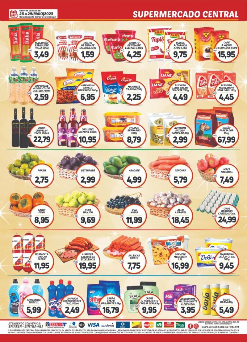 Promoção Supermercado Central, em Rolim de Moura Promoção Supermercado Central, em Rolim de Moura