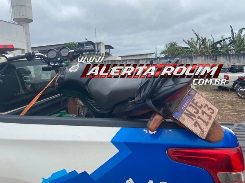 Após tentar se esconder em mata, individuo foi preso pela PM com moto furtada em Pimenta Bueno e TV furtada na zona rural de Rolim de Moura Após tentar se esconder em mata, individuo foi preso pela PM com moto furtada em Pimenta Bueno e TV furtada na zona rural de Rolim de Moura
