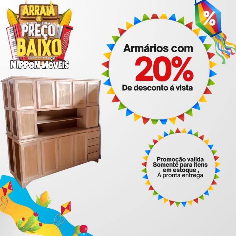 Arraiá de preço baixo NIPPON MÓVEIS Arraiá de preço baixo NIPPON MÓVEIS