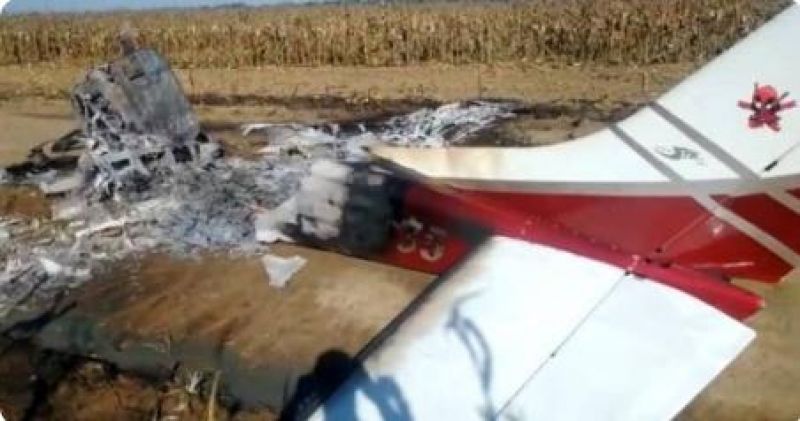 Avião incinerado na zona rural de Vilhena seria usado por narcotraficantes Avião incinerado na zona rural de Vilhena seria usado por narcotraficantes