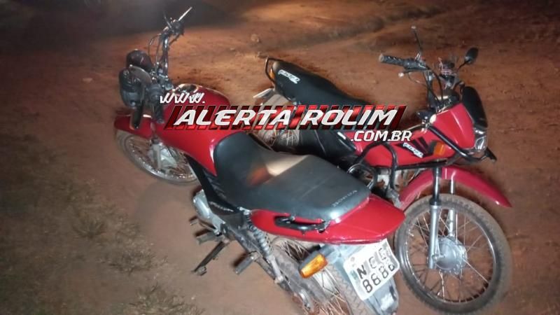 Colisão frontal entre duas motos deixou uma das condutoras com fratura durante a noite de quarta-feira em Rolim de Moura Colisão frontal entre duas motos deixou uma das condutoras com fratura durante a noite de quarta-feira em Rolim de Moura