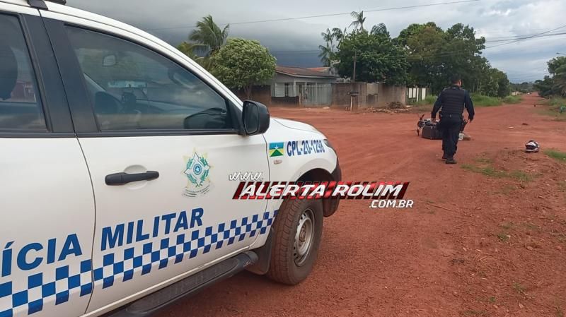Delivery foi socorrido pelos bombeiros após colisão com caminhão da Seagri no bairro Olímpico em Rolim de Moura Delivery foi socorrido pelos bombeiros após colisão com caminhão da Seagri no bairro Olímpico em Rolim de Moura
