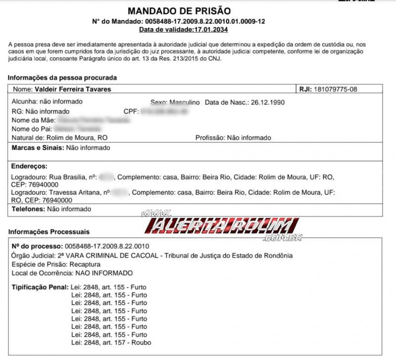 Durante patrulhamento pelo bairro Beira Rio, guarnição da PM prendeu foragido da Justiça em Rolim de Moura Durante patrulhamento pelo bairro Beira Rio, guarnição da PM prendeu foragido da Justiça em Rolim de Moura