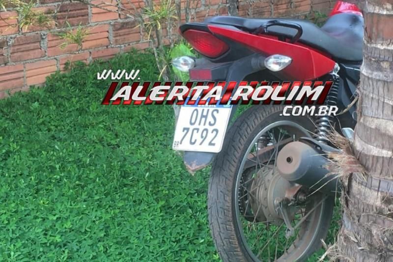 Enquanto trabalhava, homem teve moto furtada em Rolim de Moura Enquanto trabalhava, homem teve moto furtada em Rolim de Moura