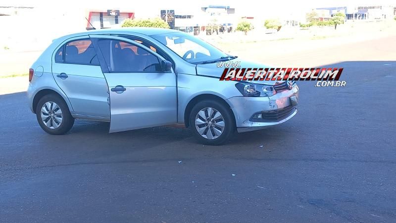 Idoso ficou ferido após ter moto atingida por carro nesta manhã em Rolim de Moura Idoso ficou ferido após ter moto atingida por carro nesta manhã em Rolim de Moura