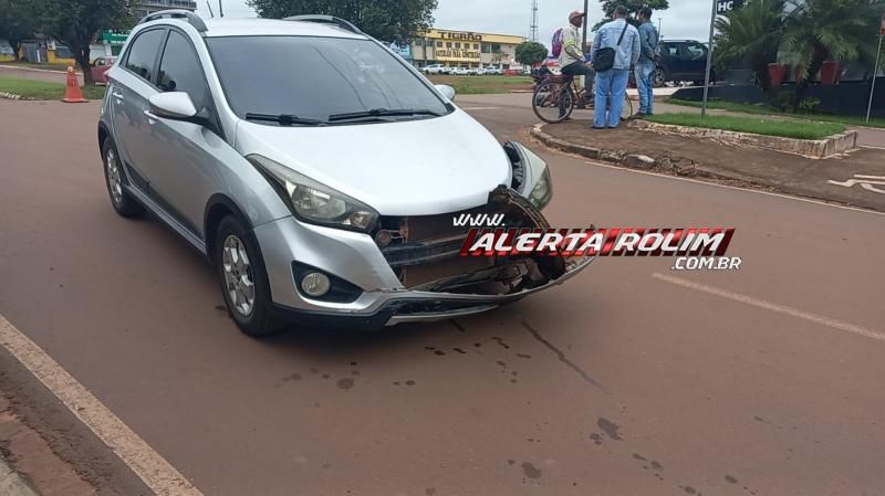 Motociclista foi encaminhado à UPA após ser atingido por carro nesta manhã em Rolim de Moura Motociclista foi encaminhado à UPA após ser atingido por carro nesta manhã em Rolim de Moura