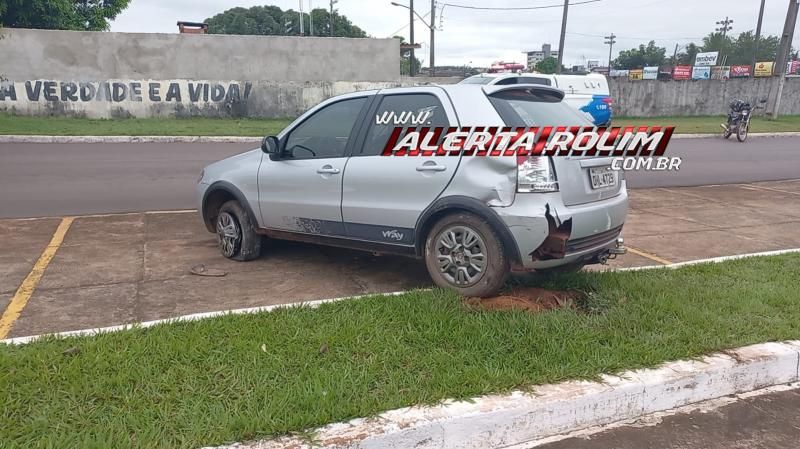 No segundo acidente do dia, Pálio foi atingido por Renault Captur e motorista se evadiu do local, em Rolim de Moura No segundo acidente do dia, Pálio foi atingido por Renault Captur e motorista se evadiu do local, em Rolim de Moura