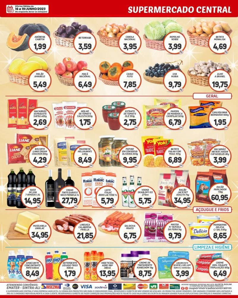 Promoção Supermercado Central, em Rolim de Moura Promoção Supermercado Central, em Rolim de Moura