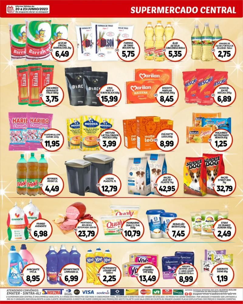 Promoção Supermercado Central, em Rolim de Moura Promoção Supermercado Central, em Rolim de Moura