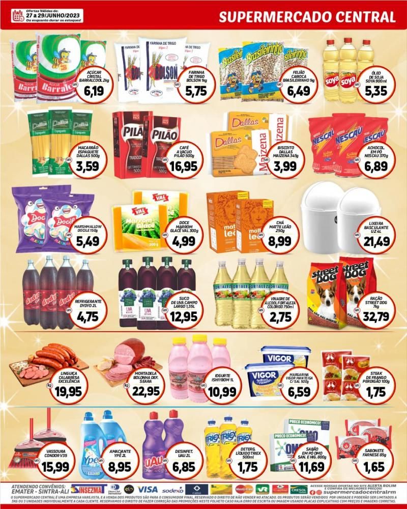 Promoção Supermercado Central, em Rolim de Moura Promoção Supermercado Central, em Rolim de Moura