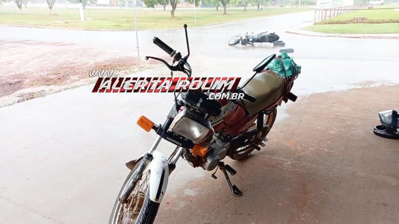 Quarto acidente de trânsito envolveu duas motos neste sábado em Rolim de Moura Quarto acidente de trânsito envolveu duas motos neste sábado em Rolim de Moura
