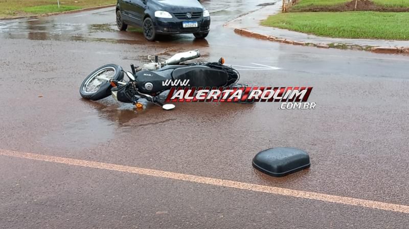 Quarto acidente de trânsito envolveu duas motos neste sábado em Rolim de Moura Quarto acidente de trânsito envolveu duas motos neste sábado em Rolim de Moura