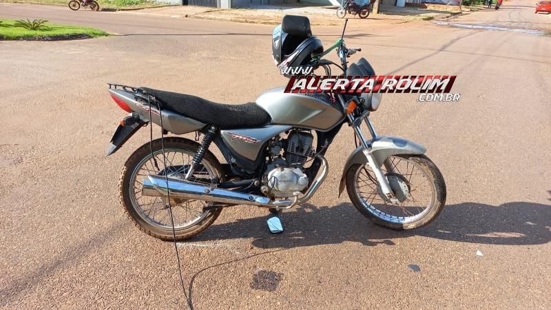 Segundo acidente de trânsito do dia deixou condutor de moto ferido no bairro São Cristóvão em Rolim de Moura Segundo acidente de trânsito do dia deixou condutor de moto ferido no bairro São Cristóvão em Rolim de Moura