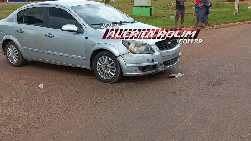 Terceiro acidente do dia também deixou uma pessoa ferida em Rolim de Moura Terceiro acidente do dia também deixou uma pessoa ferida em Rolim de Moura