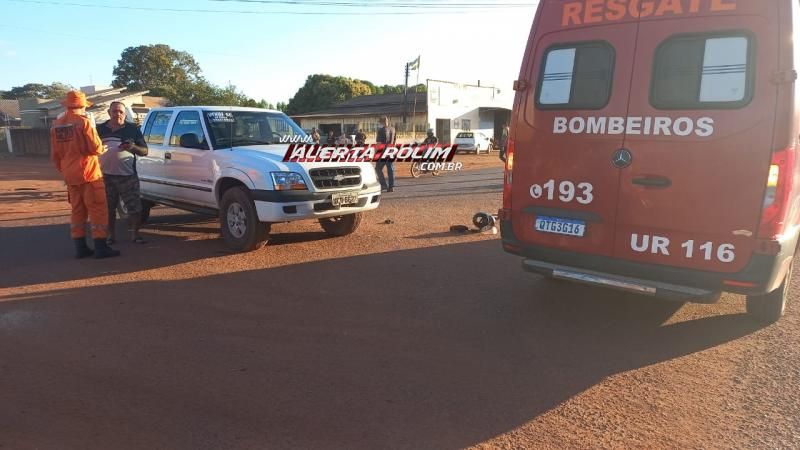 Mais um acidente de trânsito foi registrado nesta segunda-feira em Rolim de Moura Mais um acidente de trânsito foi registrado nesta segunda-feira em Rolim de Moura