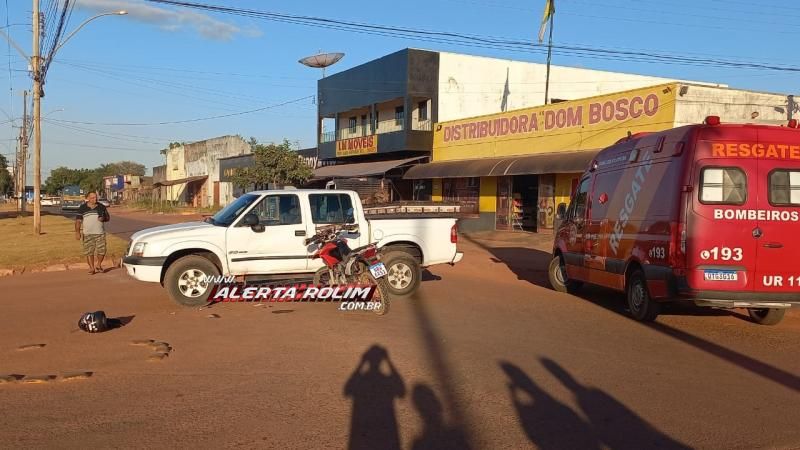 Mais um acidente de trânsito foi registrado nesta segunda-feira em Rolim de Moura Mais um acidente de trânsito foi registrado nesta segunda-feira em Rolim de Moura