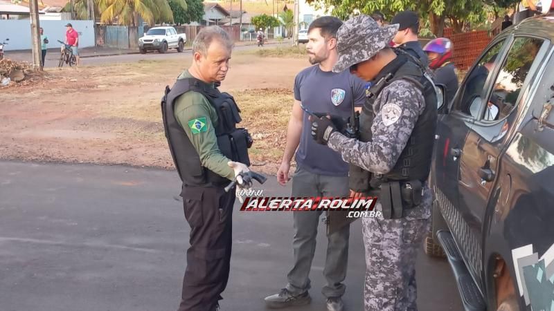 ATUALIZADA - Um indivíduo morreu e outro foi baleado durante acompanhamento tático do PATAMO da PM em Rolim de Moura ATUALIZADA - Um indivíduo morreu e outro foi baleado durante acompanhamento tático do PATAMO da PM em Rolim de Moura