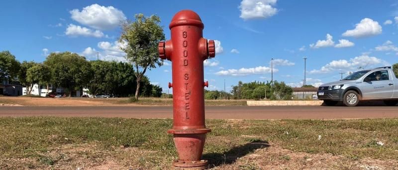 Águas de Rolim de Moura instala hidrante no Distrito Nova Estrela, em apoio aos Bombeiros Águas de Rolim de Moura instala hidrante no Distrito Nova Estrela, em apoio aos Bombeiros