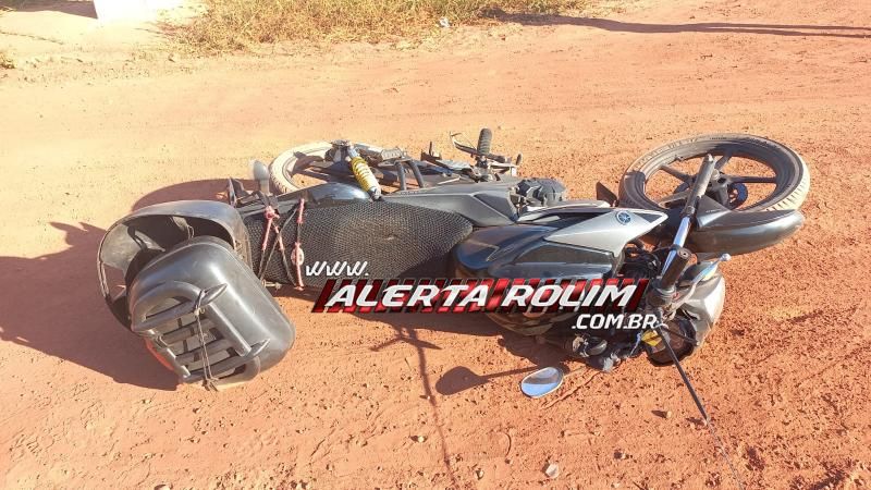 Colisão entre duas motos deixou um ferido nesta tarde em Rolim de Moura Colisão entre duas motos deixou um ferido nesta tarde em Rolim de Moura