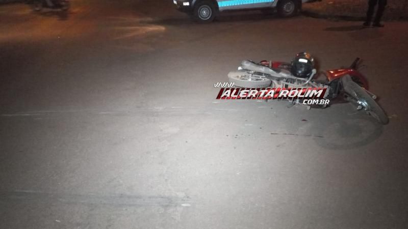 Motorista de carro se evadiu do local após colisão em moto que deixou mulher com fratura na perna em Rolim de Moura Motorista de carro se evadiu do local após colisão em moto que deixou mulher com fratura na perna em Rolim de Moura