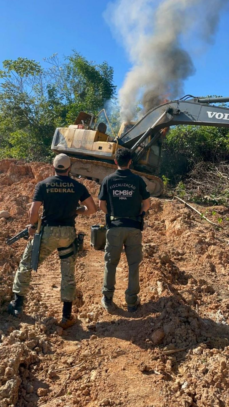 PF em Rondônia deflagra operação para combater extração ilegal de minérios PF em Rondônia deflagra operação para combater extração ilegal de minérios