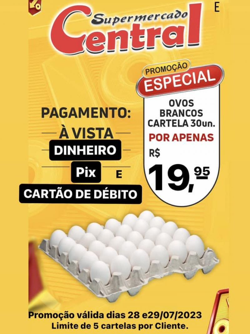 Promoção Supermercado Central, em Rolim de Moura Promoção Supermercado Central, em Rolim de Moura