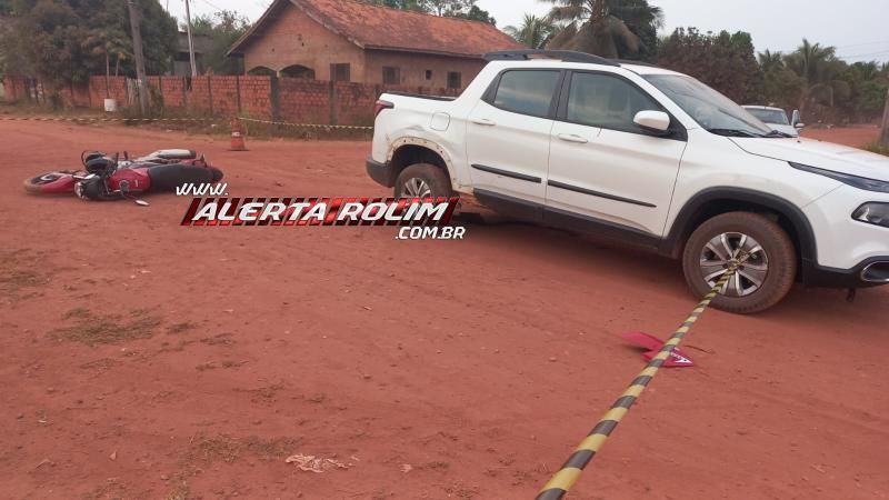 Segundo acidente do dia deixou motociclista ferido no bairro Olímpico em Rolim de Moura; veja o vídeo da colisão Segundo acidente do dia deixou motociclista ferido no bairro Olímpico em Rolim de Moura; veja o vídeo da colisão