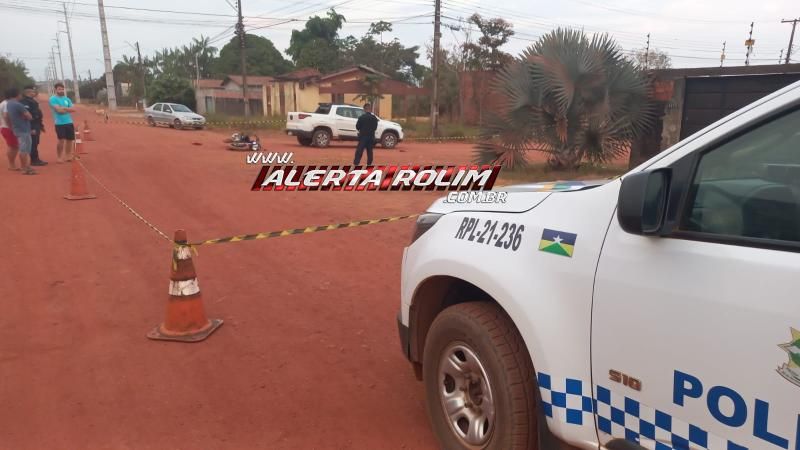 Segundo acidente do dia deixou motociclista ferido no bairro Olímpico em Rolim de Moura; veja o vídeo da colisão Segundo acidente do dia deixou motociclista ferido no bairro Olímpico em Rolim de Moura; veja o vídeo da colisão