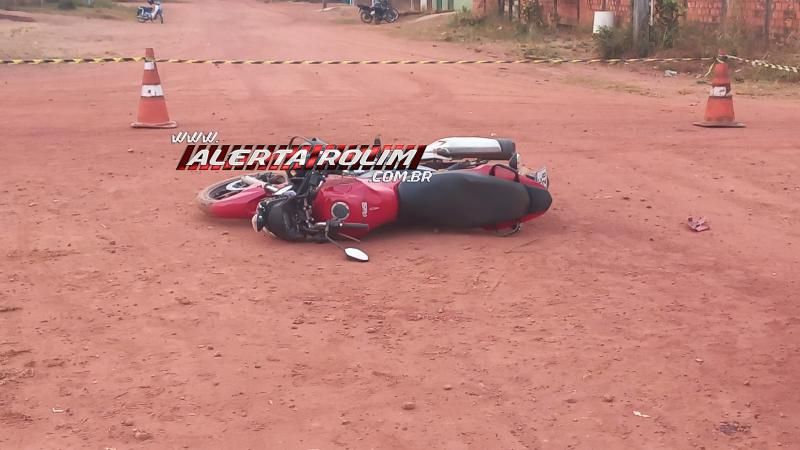 Segundo acidente do dia deixou motociclista ferido no bairro Olímpico em Rolim de Moura; veja o vídeo da colisão Segundo acidente do dia deixou motociclista ferido no bairro Olímpico em Rolim de Moura; veja o vídeo da colisão