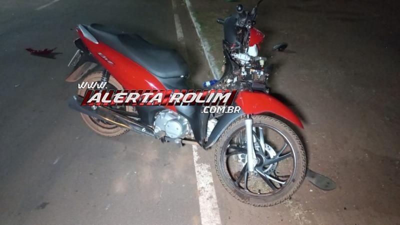 Acidente de trânsito envolvendo carro e moto foi registrado na noite de domingo em Rolim de Moura Acidente de trânsito envolvendo carro e moto foi registrado na noite de domingo em Rolim de Moura