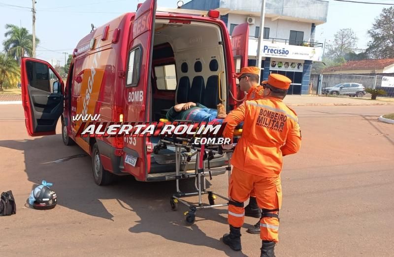 Acidente de trânsito foi registrado pela PM e Bombeiros nesta manhã em Rolim de Moura Acidente de trânsito foi registrado pela PM e Bombeiros nesta manhã em Rolim de Moura