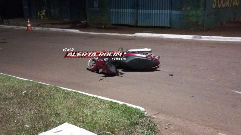 Colisão entre duas motos deixou dois feridos na noite de quarta-feira em Rolim de Moura Colisão entre duas motos deixou dois feridos na noite de quarta-feira em Rolim de Moura